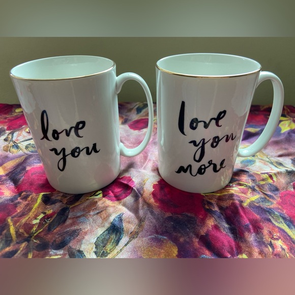 Kate Spade New York by Lenox Bridal Party Love You More Mugs 2 piece set, NWOB - Picture 5 of 5